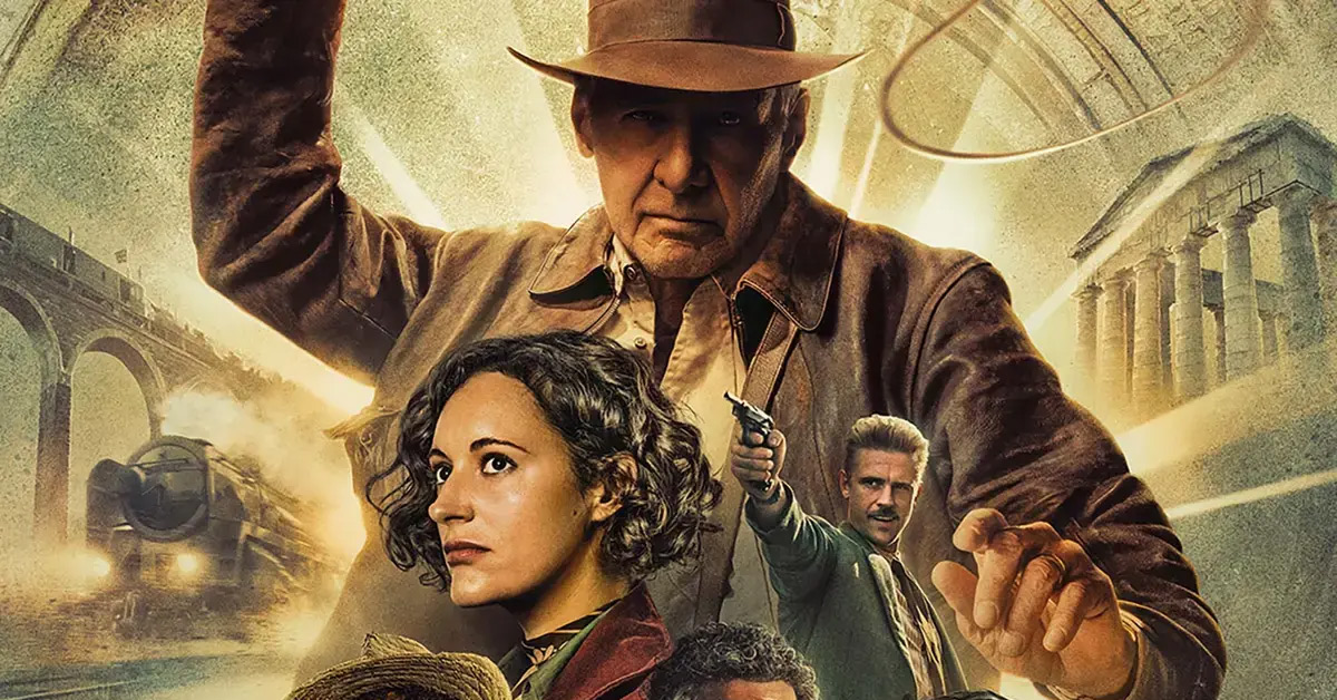 This is the featured image for Edmund Stone's review of Indiana Jones Dial of Destiny.