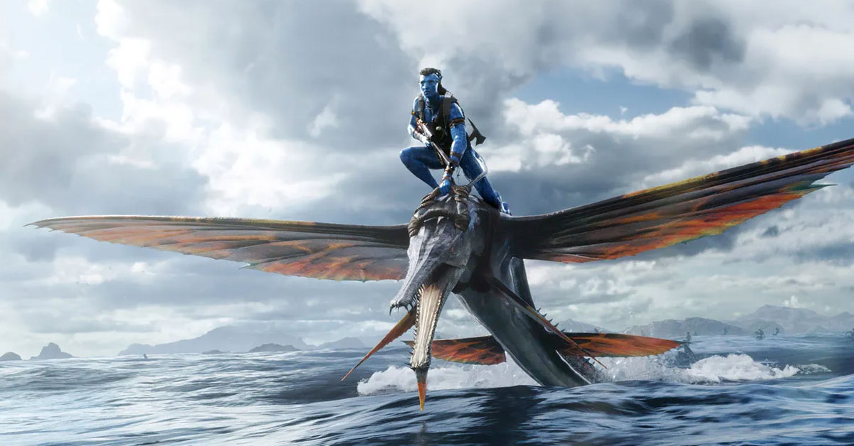 This is the featured image for Edmund's review of Avatar: Way of Water.