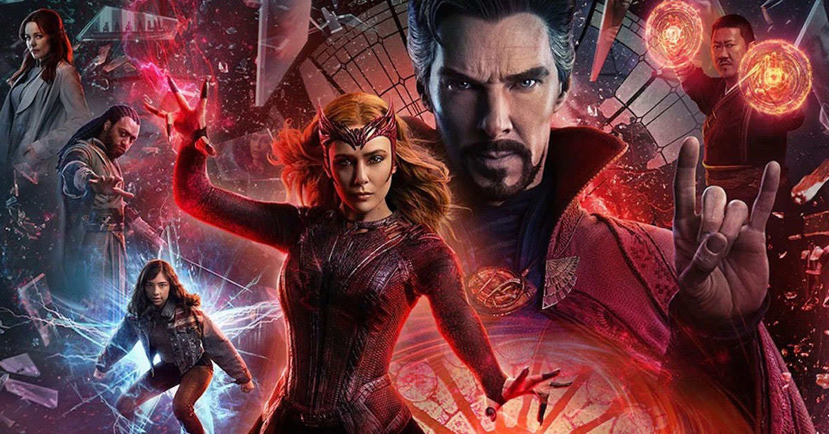 This is the featured image for Edmund Stone's review of Doctor Strange in the Multiverse of Madness.